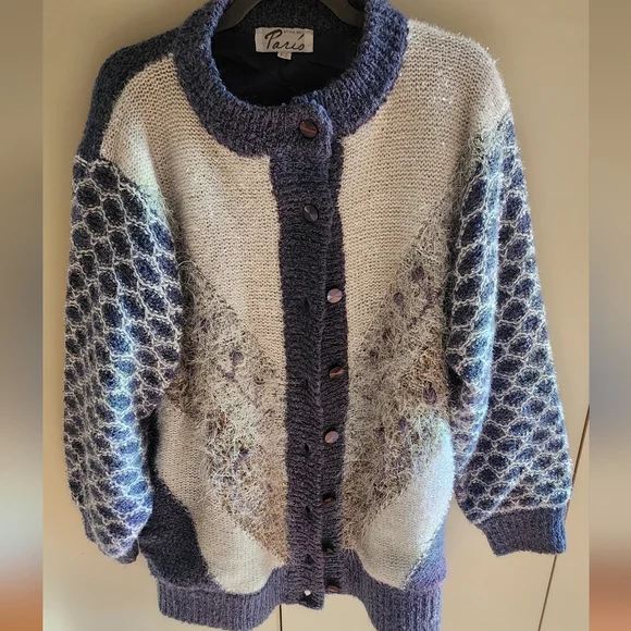 Vintage Wool Blend Carigans Set Of Two - Picture 4 of 6